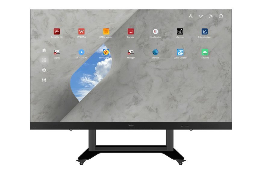 ViewSonic Unveils Industry-First Foldable 135” All-in-One LED Display Solution Kit 